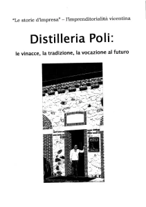 Storie D’impresa: Distillerie Poli